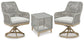 Ashley Express - Seton Creek 2 Outdoor Chairs with End Table