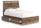 Zadilyn Full Panel Bed with Storage