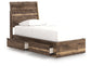 Zadilyn Twin Panel Bed with Storage