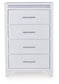 Frostlyn Four Drawer Chest