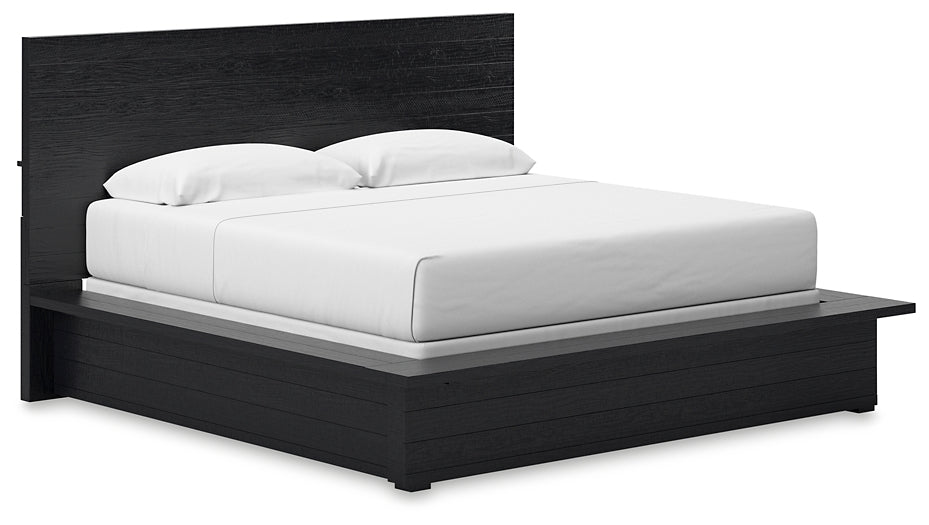 Londer  Panel Bed