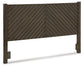 Arkenton King Panel Bed with Mirrored Dresser, Chest and Nightstand