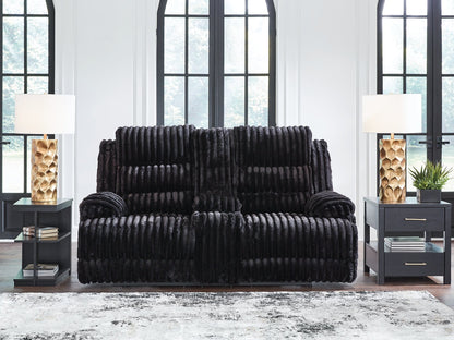 Technique DBL REC PWR Loveseat w/Console