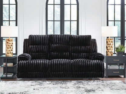 Technique REC PWR Sofa w/Drop Down Table
