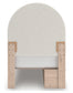 Shapella Twin Upholstered Panel Bed with Storage