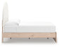Shapella Full Upholstered Panel Bed