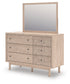 Shapella Dresser and Mirror