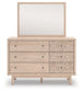 Shapella Dresser and Mirror