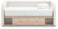 Shapella Twin Upholstered Day Bed with Storage