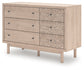 Shapella Six Drawer Dresser
