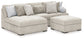 Cuddle Plush 3-Piece Sectional with Chaise
