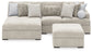 Cuddle Plush 3-Piece Sectional with Chaise