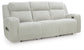 TwinBrooke Pwr Rec Sofa With Adj Headrest