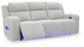 TwinBrooke Pwr Rec Sofa With Adj Headrest