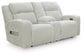 TwinBrooke Pwr Rec Loveseat/Con/Adj Hdrst