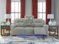 TwinBrooke Pwr Rec Sofa With Adj Headrest