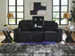 TwinBrooke Pwr Rec Sofa With Adj Headrest