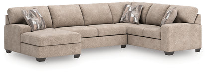 Newellen 3-Piece Sectional with Chaise