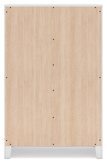 Binterglen California King Panel Bed with Mirrored Dresser and Chest