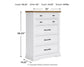 Ashbryn Queen Panel Storage Bed with Mirrored Dresser and Chest