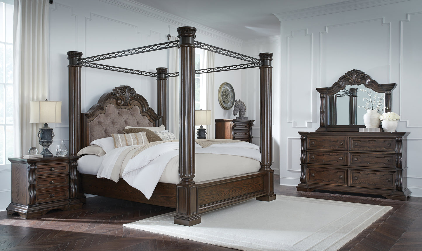 Maylee California King Canopy Bed