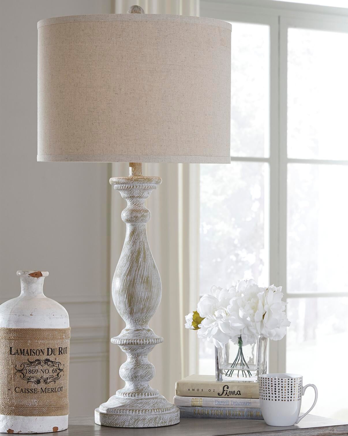 Ashley Express - Bernadate Poly Table Lamp (2/CN)