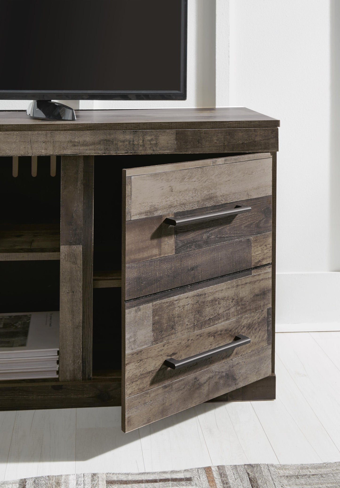 Ashley Express - Derekson 4-Piece Entertainment Center