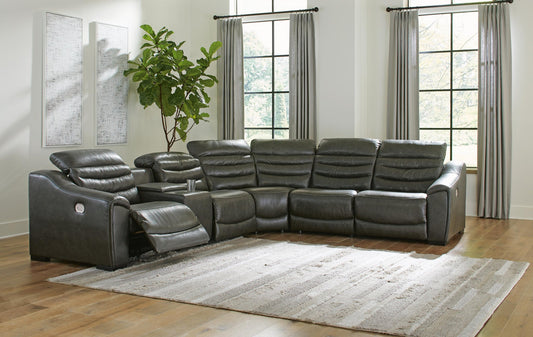 Center Line 6-Piece Power Reclining Sectional