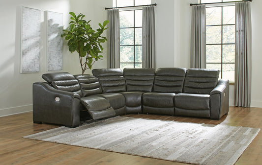 Center Line 5-Piece Power Reclining Sectional