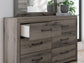Urbanoore Twin Panel Bed, Dresser, Mirror and Nightstand
