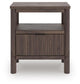 Cadmori Twin Upholstered Panel Bed, Dresser, Mirror and Nightstand