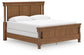 Chadworth California King Poster Bed with Mirrored Dresser and Nightstand