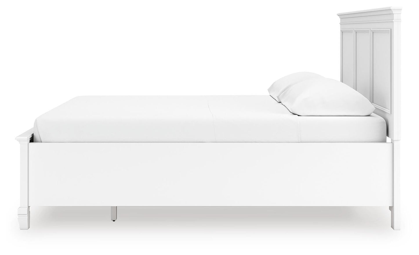 Fortman California King Panel Storage Bed, Dresser and Mirror