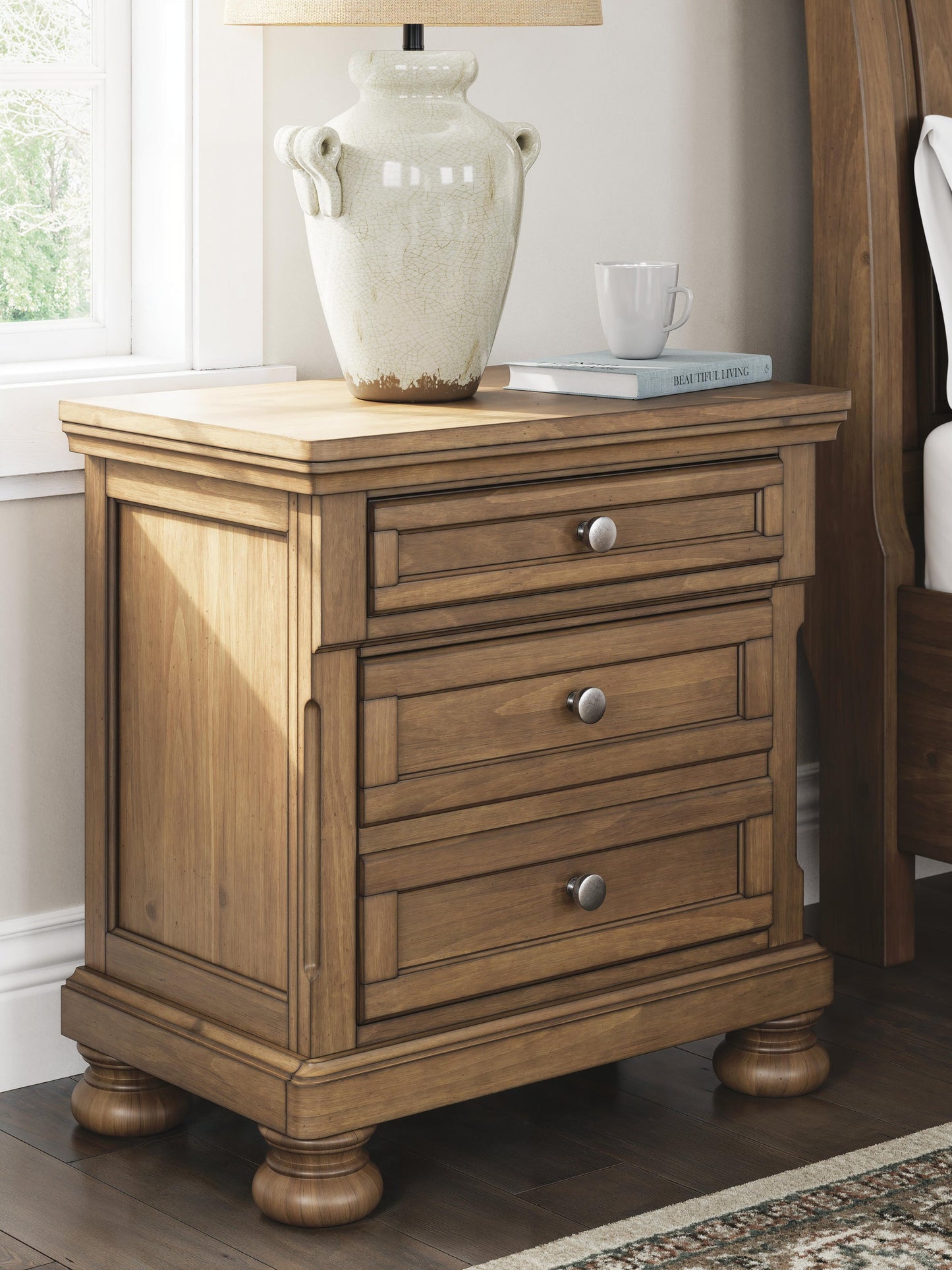 Ashley Express - Vandenmore Two Drawer Night Stand