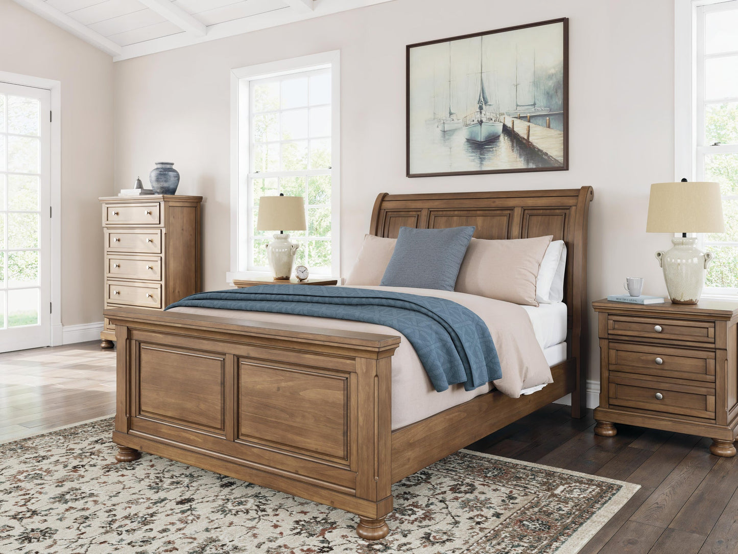 Ashley Express - Vandenmore Two Drawer Night Stand