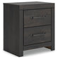 Ashley Express - Delmorta Two Drawer Night Stand
