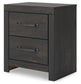 Ashley Express - Delmorta Two Drawer Night Stand