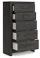 Delmorta Five Drawer Chest
