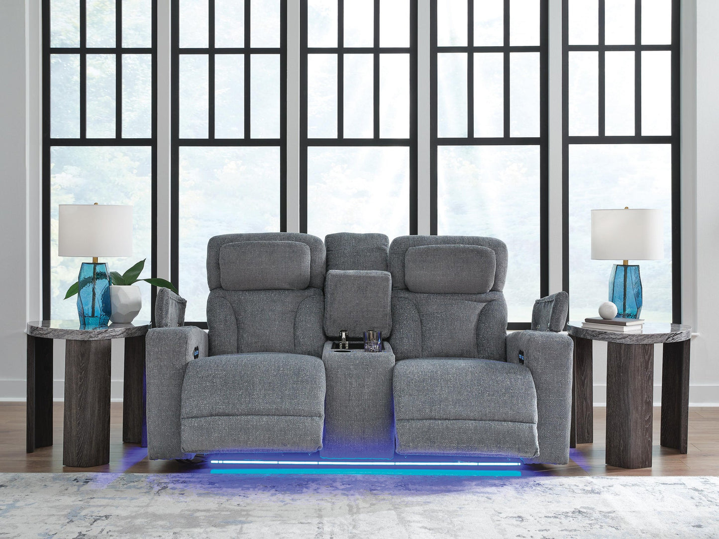 Forest Lake PWR REC Loveseat/CON/ADJ HDRST