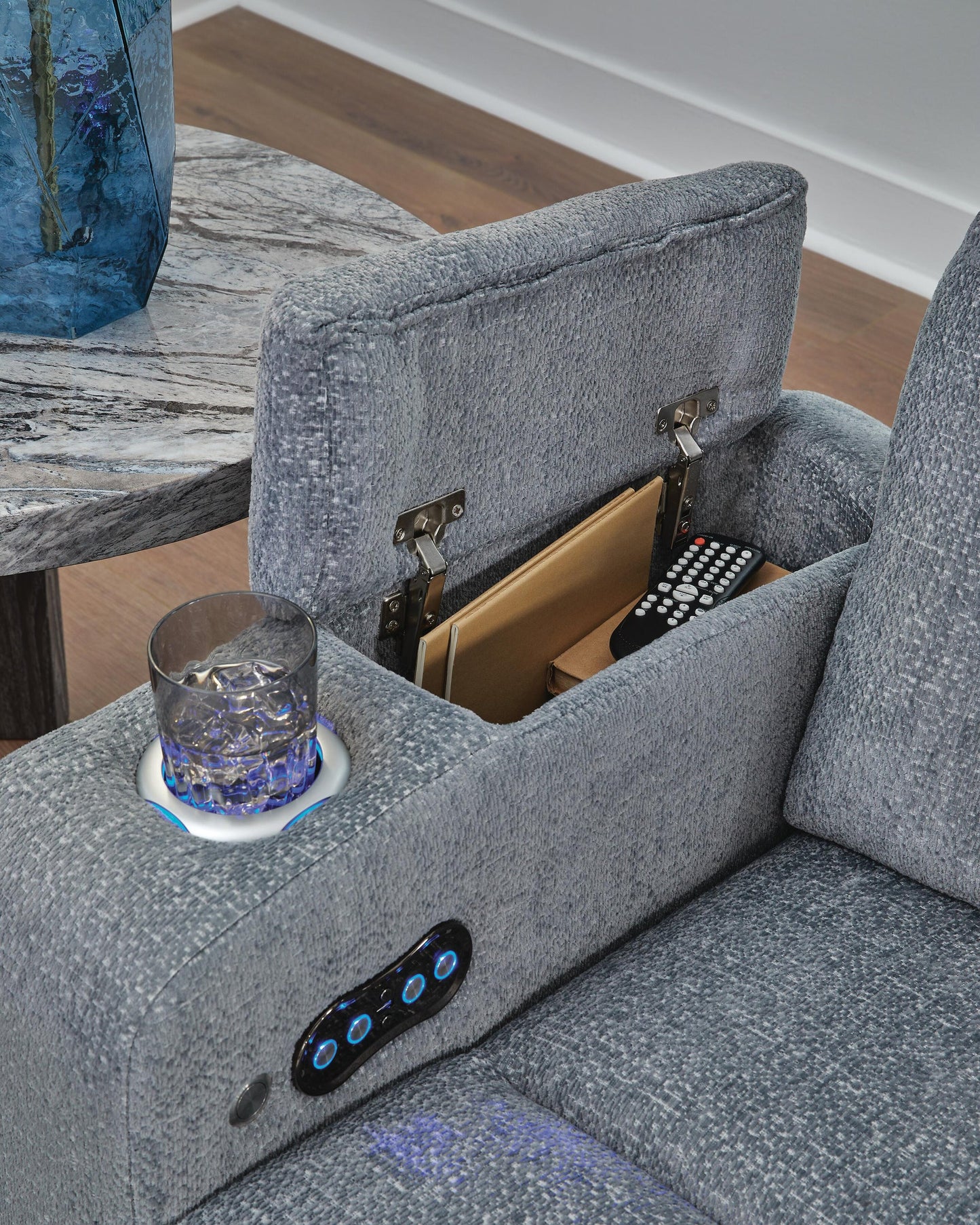 Forest Lake PWR REC Sofa with ADJ Headrest
