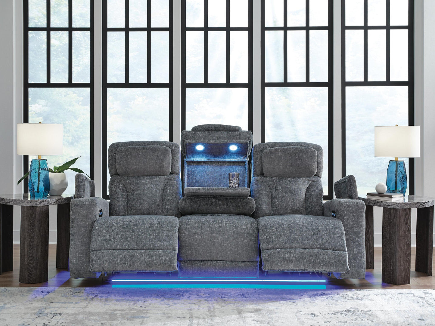 Forest Lake PWR REC Sofa with ADJ Headrest