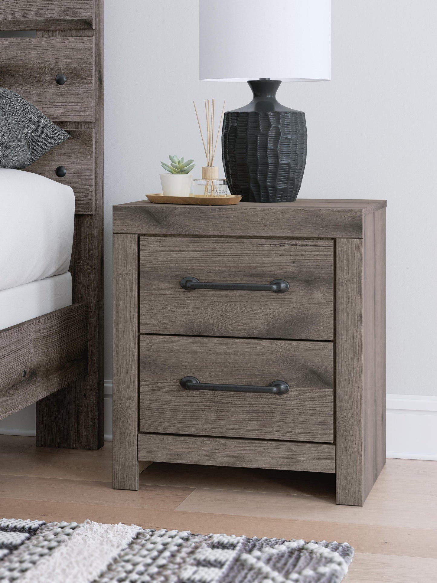 Ashley Express - Urbanoore Two Drawer Night Stand