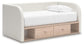Shapella Full Upholstered Day Bed with Storage