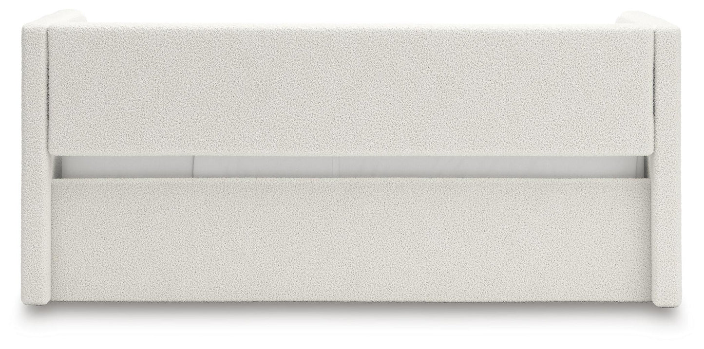 Shapella Full Upholstered Day Bed with Storage