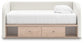 Shapella Twin Upholstered Day Bed with Storage