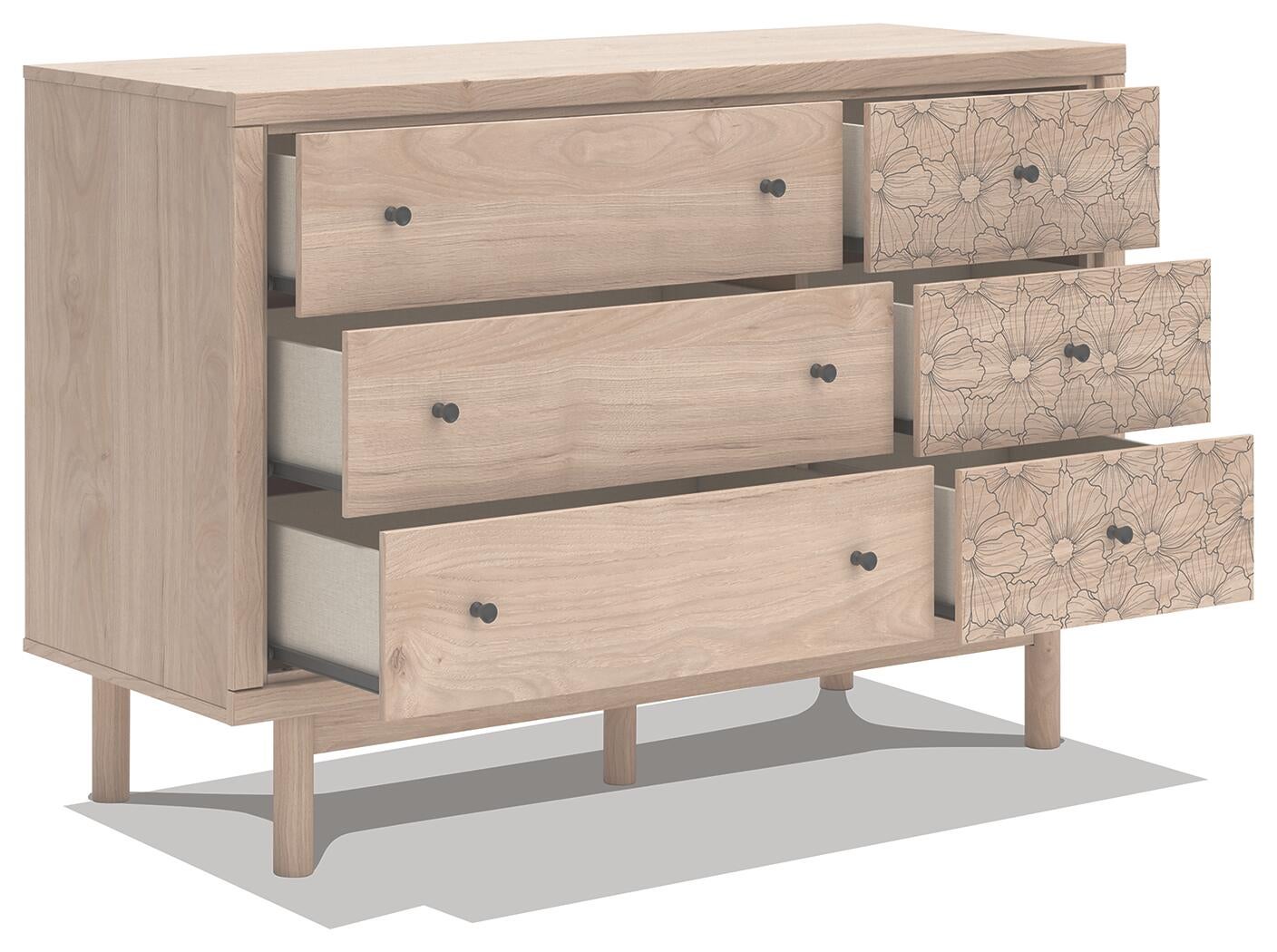Ashley Express - Shapella Six Drawer Dresser