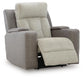 Stately Check PWR Recliner/ADJ Headrest