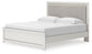 Birmonton King Upholstered Panel Platform Bed