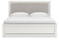 Birmonton King Upholstered Panel Platform Bed