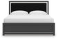 Birmonton King Upholstered Panel Bed